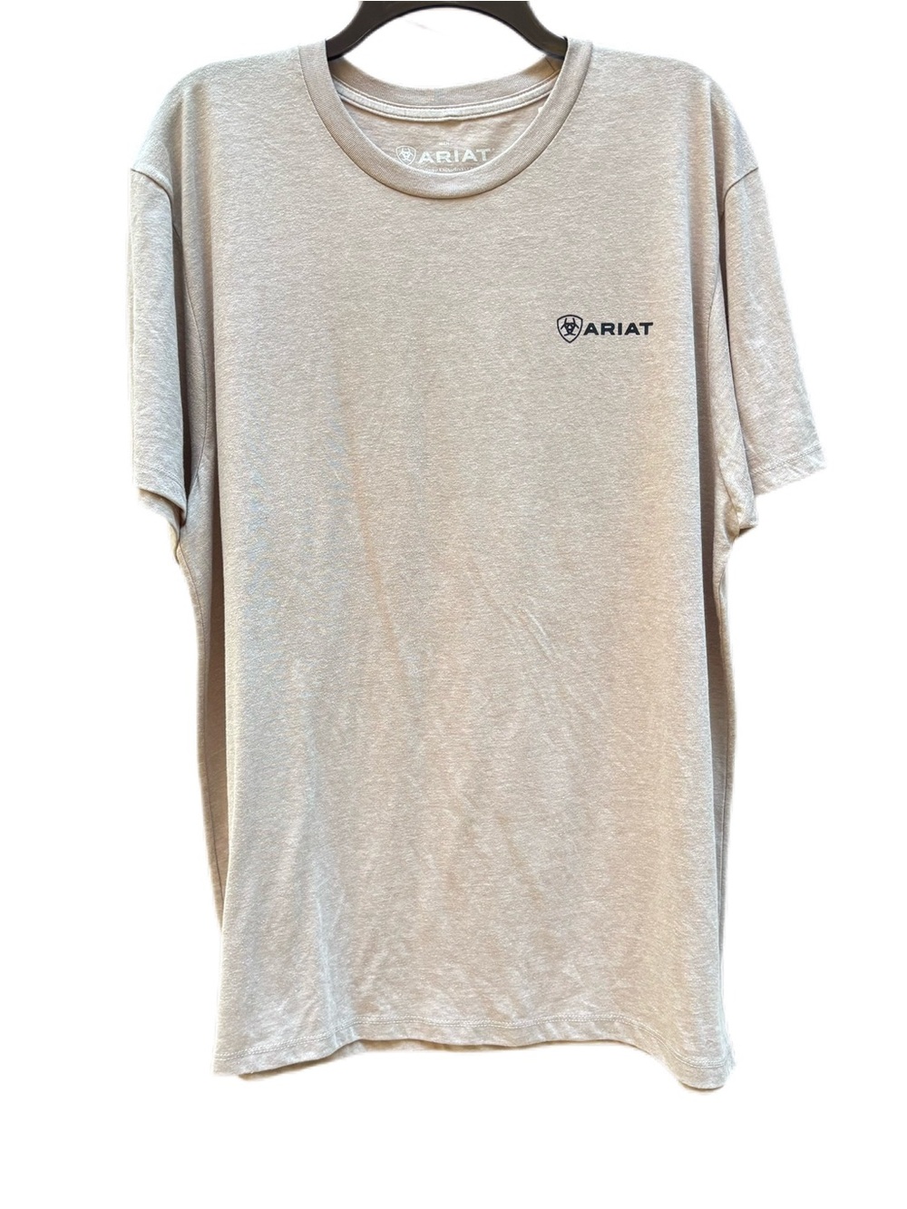 Ariat Born to Buck Graphic T-Shirt Beige – Men’s XL – NWT